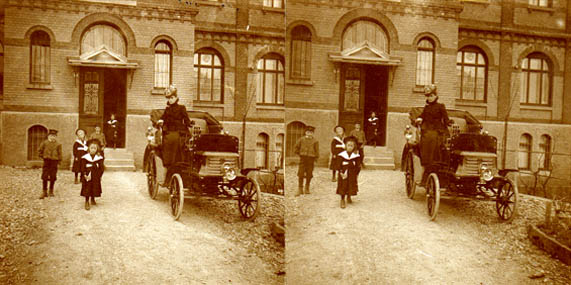 red/blue 3D picture. You need special glasses for the 3D efect